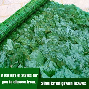 Yapay Sarmaşık Çitleri, Yeşil, Yaprak, Çit Panelleri, Sahte ekran koruyucu, Ev için, Bahçe, dış Mekan Dekoru, Sundurma, 50x300cm 8 noktalı en iyi satış sayfası-no. 3