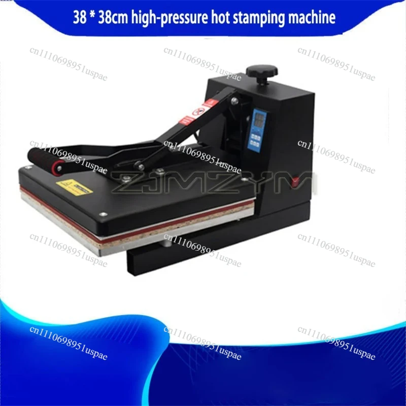 38*38CM T-Shirt Heat Press Machine High Pressure Sublimation Heat Transfer Flat Plate Pressing For Case Puzzle Photo 220V/110V