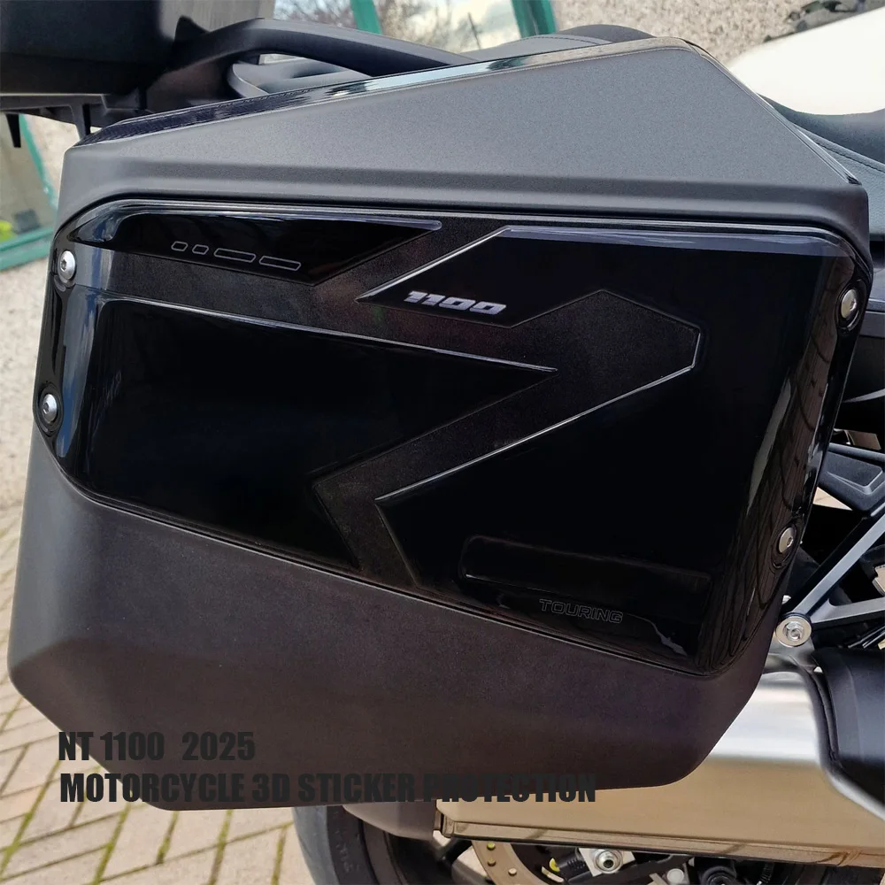 For NT 1100 NT1100 Motorcycle Accessories Luggage Side Protection Decoration 3D Epoxy Resin Waterproof Label 2025