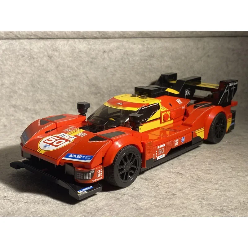 MOC-199319 Model Blok Bangunan Mobil Balap Sport Ikonik Baru 499P 312 Buah, Hadiah Mainan Bangunan Ulang Tahun untuk Anak Laki-laki dan Anak-anak