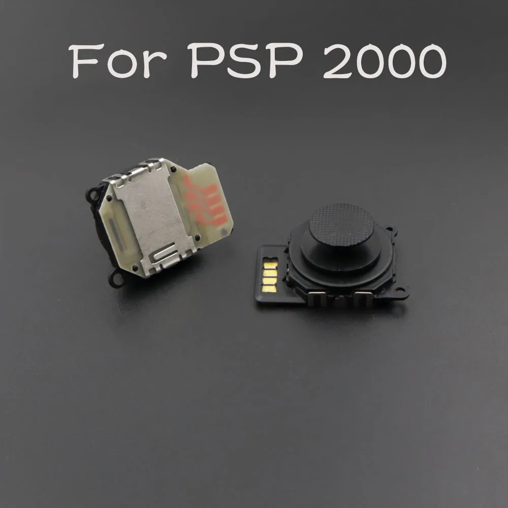 3D Analog Joystick Module + Multi‑Color Thumb Stick Cap For PSP 2000 Handheld Console Rocker Replacement Repair Parts