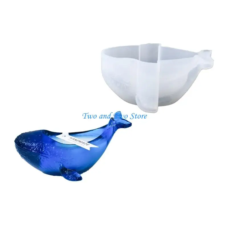 HX6F Silicone Cup Molds Silicone Holder Molds Whale Unique Molds