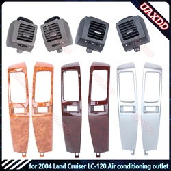 For 2004 Toyota Land Cruiser Prado LC 120 Car Front Dashboard Center A/C Grille Vents Air Conditioner Outlet Interior Grille