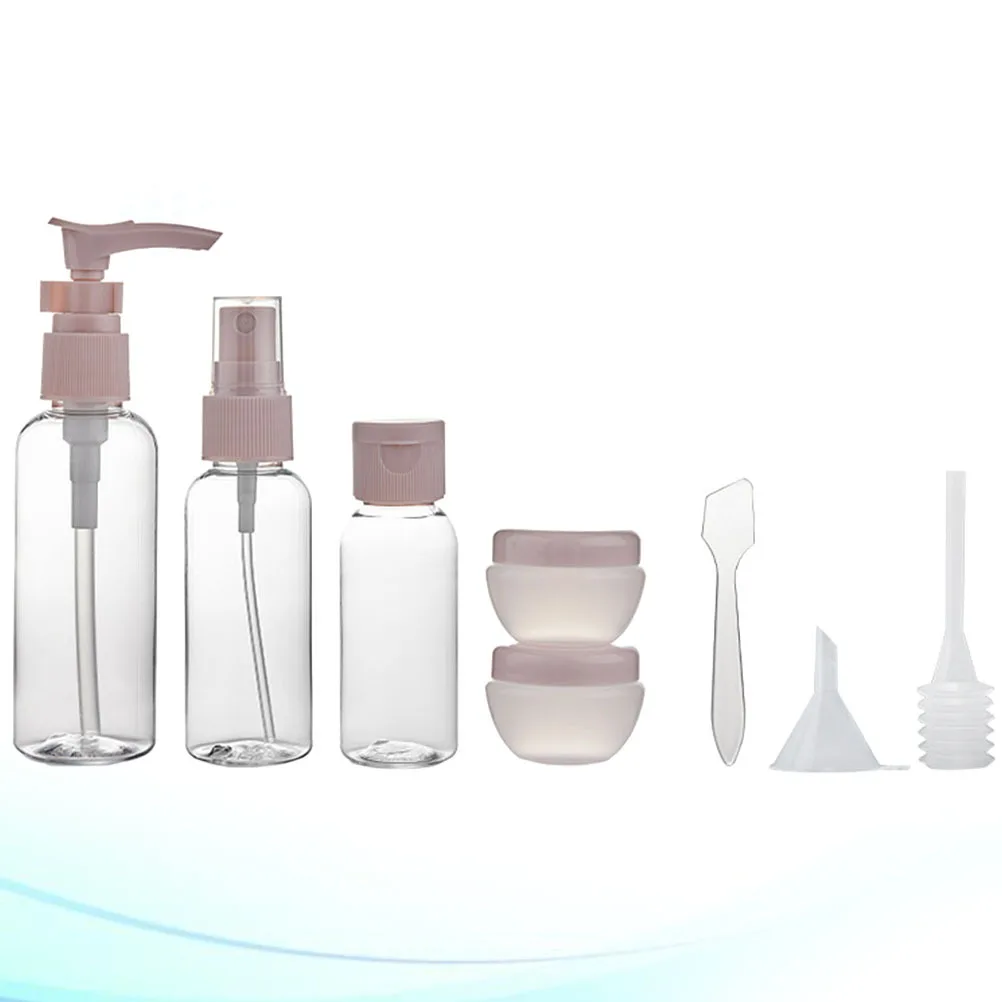 

8 Pcs Mini Bottle Makeup for Travel Empty Bottles Cream Dropper Containers Lotion