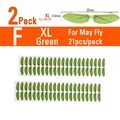 Paquete de 2, Verde, XL
