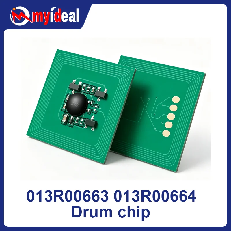 12PCS Color550 560 013R00663 013R00664 Drum Chip For Xerox C60 C70 Color 550 560 570 Color560 Color570 Image Unit Chips