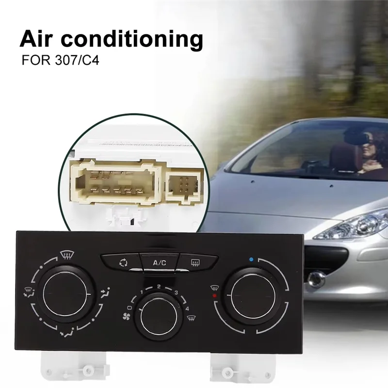 1607875480 Car Air Conditioning Control Switch Air Conditioning Panel For  307 Citroen C4 6451VN-Hot