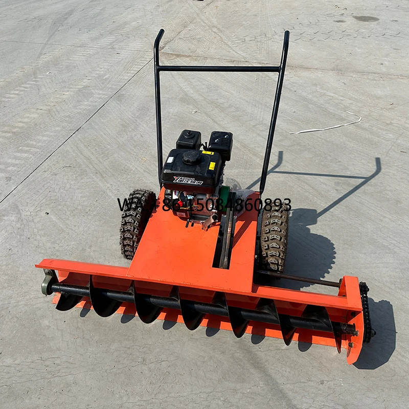 GardeningHigh Productivity Garden Electric Remote Control Robot Lawn Mower Snow Blower Thrower Plow Snow Plow Snow Pushergardeni