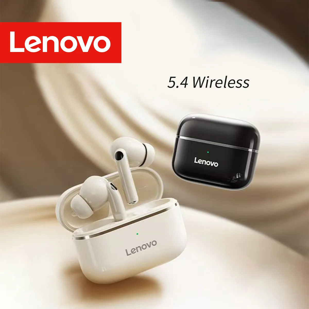 Lenovo EA230 Bluetooth Wireless Earphones Colorful Light‑Weight Stereo Earbuds With Touch Control Present For Women Young Adults