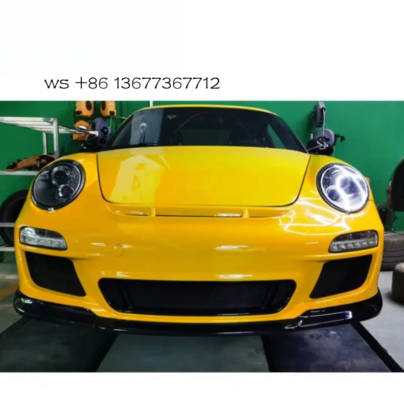 

Pors 911 2005-2011Year Upgrade to GT3RS High Quality Peect Fitment Car BodyKit Fit 911 Front Bumper