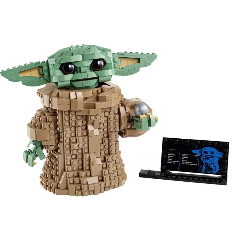 

1073PCS The Child Building Blocks MOC Mandalorianed Yoda Model Educational Assembly Bricks Toys Gift For Kid Adult