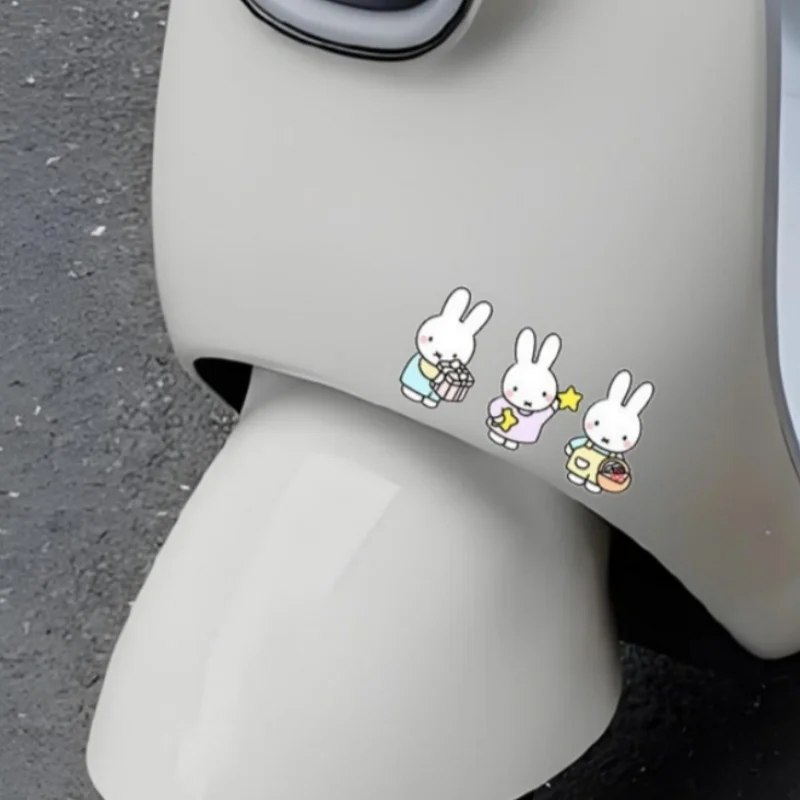 Cute Miffy Cartoon Creative Waterproof Sticker Car Scratch Cover Fashionable Personalized Decorative Waterproof Sticker - view 5