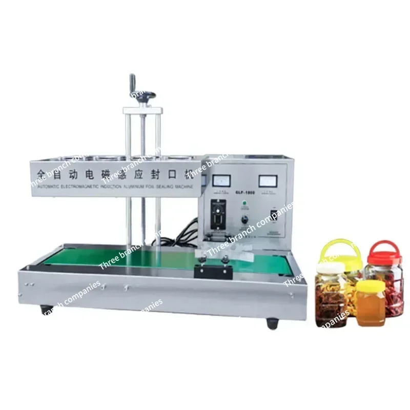 Automatic Continuous Sealer Electromagnetic Induction Sealing Machine Aluminum Foil Bottle Cap Sealer