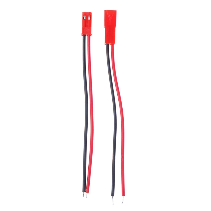 10 pairs 2 Pin connector male female jst plug cable 22 awg wire for rc battery