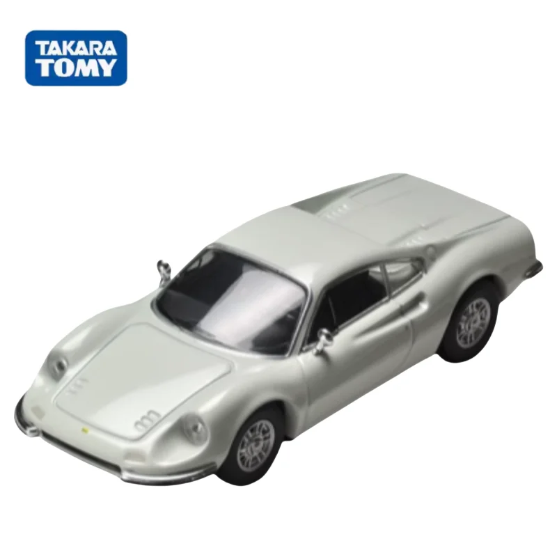 

Модель TAKARA TOMY TOMICA TLV NEO Dino 246GT из сплава, Детская Коллекция декоративных игрушек, для детских праздничных подарков.