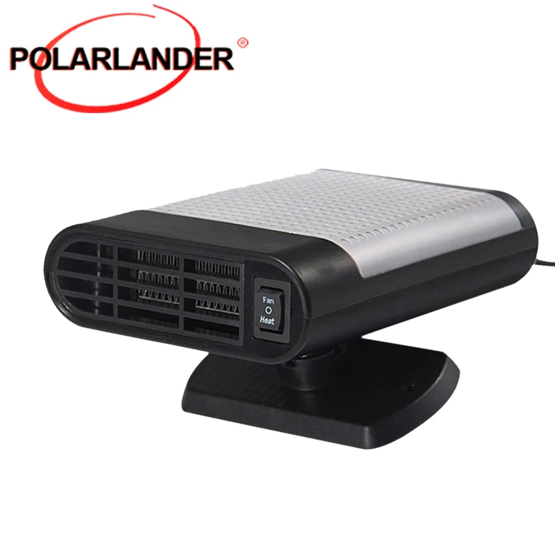 D22 12V Portable Car Heater 150W Auto Interior Heating Accessory Windshield Snow Defogger Air Purification Gray