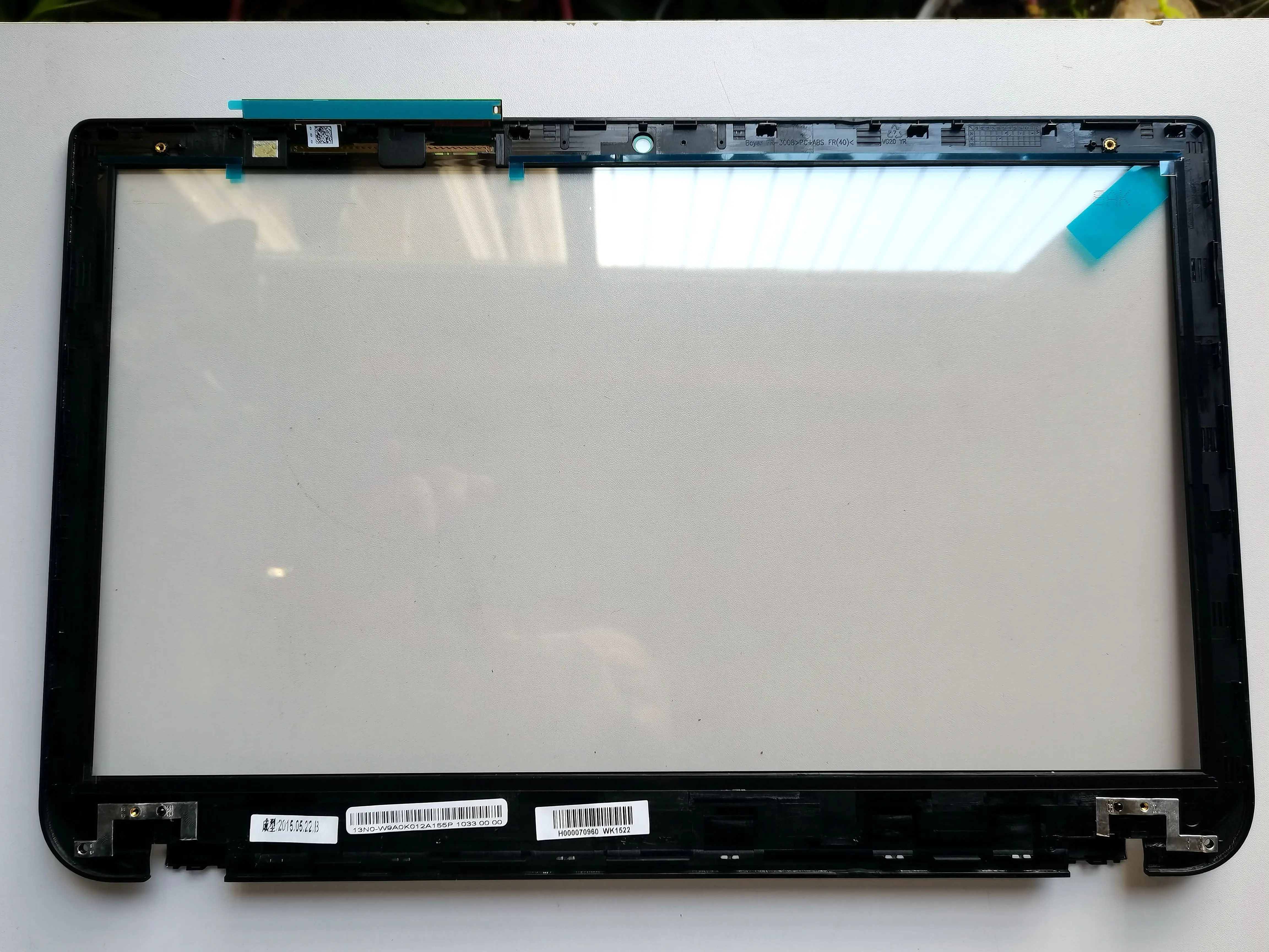 New Laptop For Toshiba Satellite S55T-B P50T-B P55T-B P50T-B02M Lcd Touch screen Bezel H00007096Digitizer Glass With