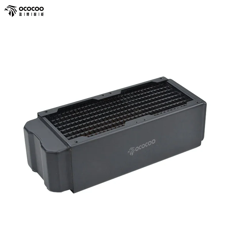 Imagem -06 - Ococoo-radiador de Cobre para Mini Ventilador Refrigeração a Água 160 mm Espessura g1 Thread Preto Faça Você Mesmo Mini 80 mm Cerca de 60 mm Crt16t