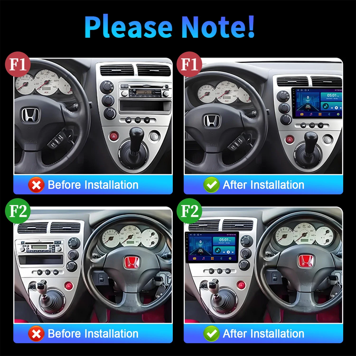 

Hot SalesAndroid 14 Car Radio Multimedia Navigation For EP3 2000-2005 Wireless Bluetooth Carplay 7862S 8G 256G 2K QL
