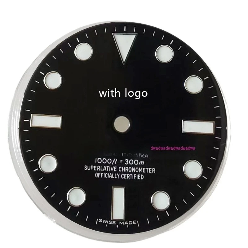 

Аксессуары для циферблата, замена водяного призрака 114060, без календаря, окна, буквальные аксессуары 2836/3130, вода, без циферблата календаря