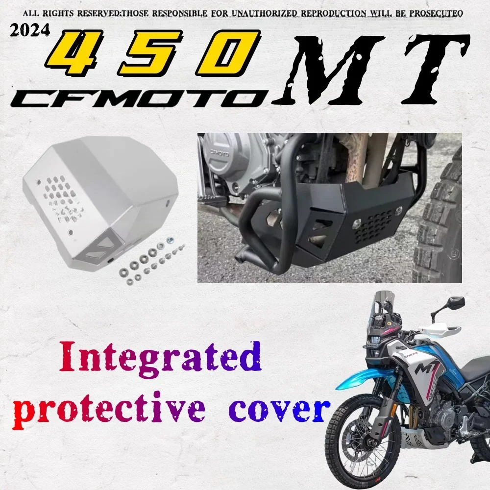 

For CFMOTO CF MOTO 450MT 450 MT 450 MT450 CF450MT 2024 2025 2026 Engine Base Chassis Guard Skid Plate Belly Pan Protector Cover