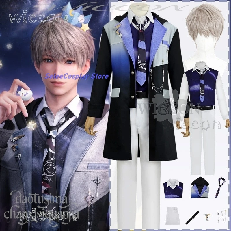 Disfraz Anime jeu amour et espace profond Cosplay Xavier anniversaire Halloween Costume étoilé Siroll Anime déguisement de noël