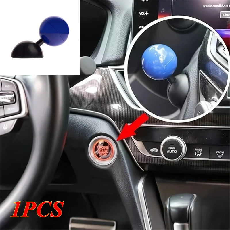 

1PCS One Click Start Button Control Lever Car Engine Start Stop Button Control Lever Car Button Start Cover Decorative