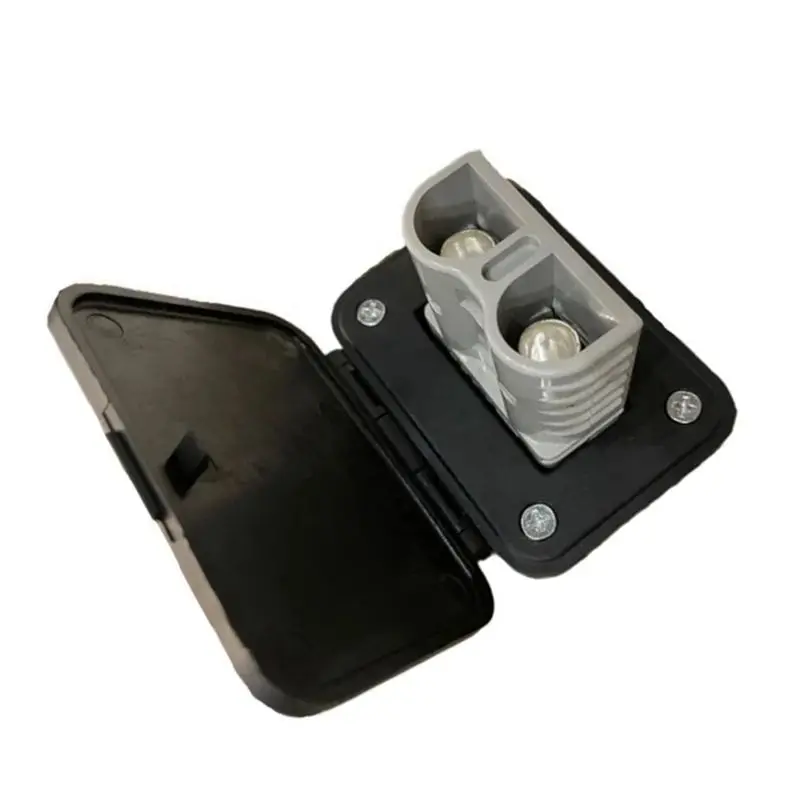 BAAU 1 قطعة 120A لأندرسون التوصيل فلوش جبل قوس لوحة قوس مع غطاء رمادي لقافلة 2 غرز السيارات السفن Pa