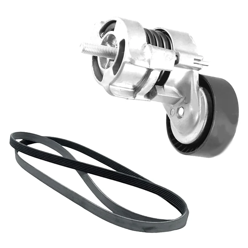 

Отличный натяжитель ремня для BMW, комплект натяжителя шкива ремня главного привода, 11287524267 11281440378 11287631810, натяжной ролик приводного ремня