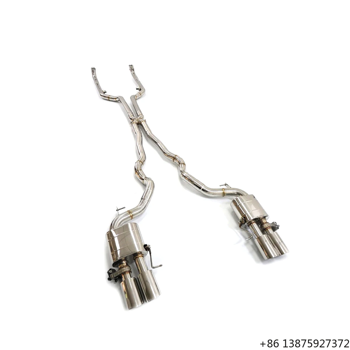 

Ecnal for F06 F12 F13 M6 V8 4.4T High Performance Stainless Steel Valvetronic Exhaust System with Muffler