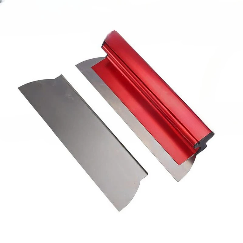 

Wall putty cement mortar gypsum paint smoothing plastic box ash scraper stainless steel scraper feeding artifact