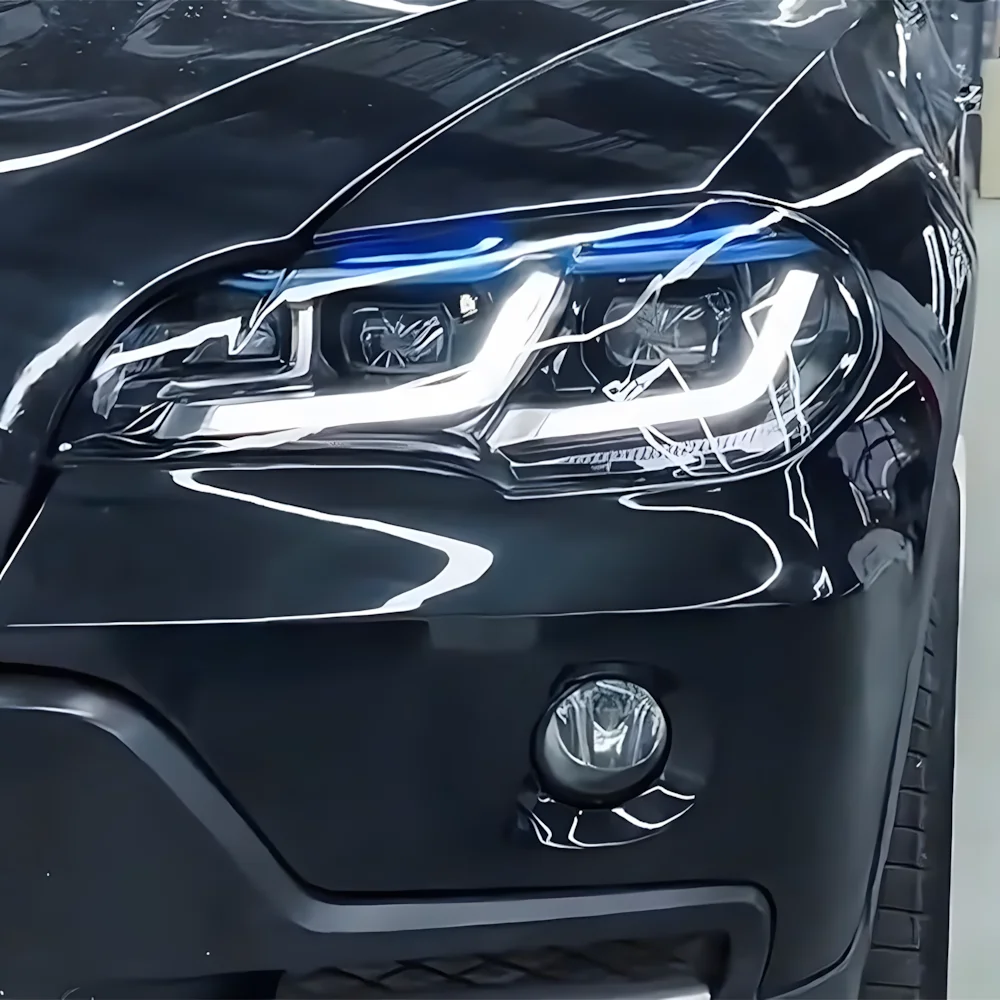 

2007-2013 BMW X5 E70 Обновление светодиодной передней фары с двойным ДХО, аксессуары для динамических линз проектора для 30i, 35i, 40i