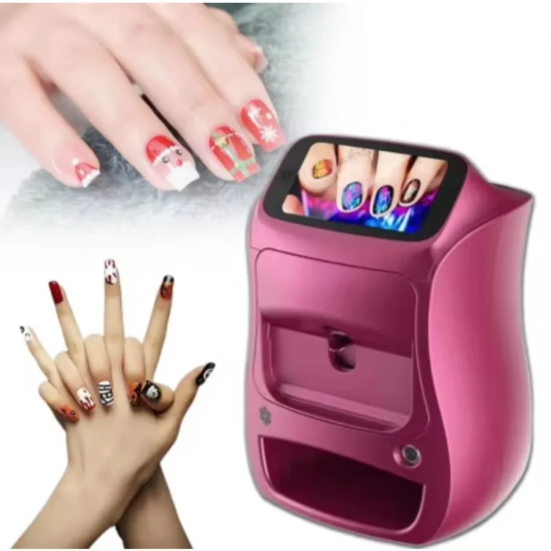 

Электрический 3D-принтер для ногтей Nail Tech Art, набор инструментов для салона с оборудованием для накладных ногтей, изготовлен из пластика и нержавеющей стали