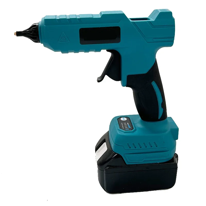 Pistolet à colle thermofusible électrique Milwaukee, batterie Li-ion 18V, bâton de colle 11mm, pistolet à Air de soudage thermofusible pour Makita/Dewalt