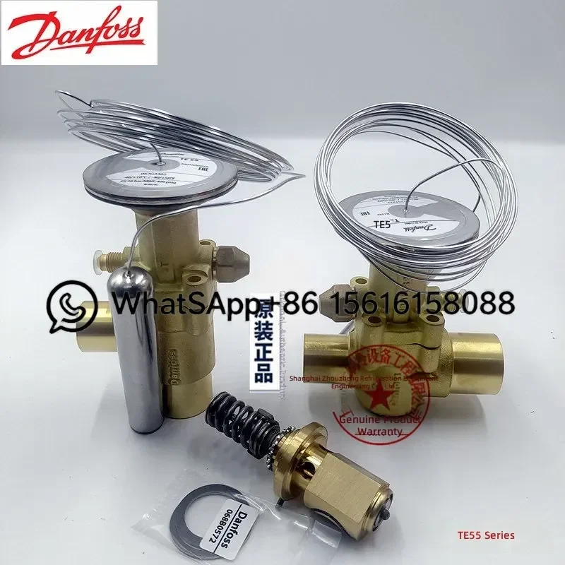 Danfoss Thermal Expansion Valve TEX5 TEX12 TEX20 TEX55 TES5 TES20 TES55 TEZ5 Complete Model Series for Refrigeration System