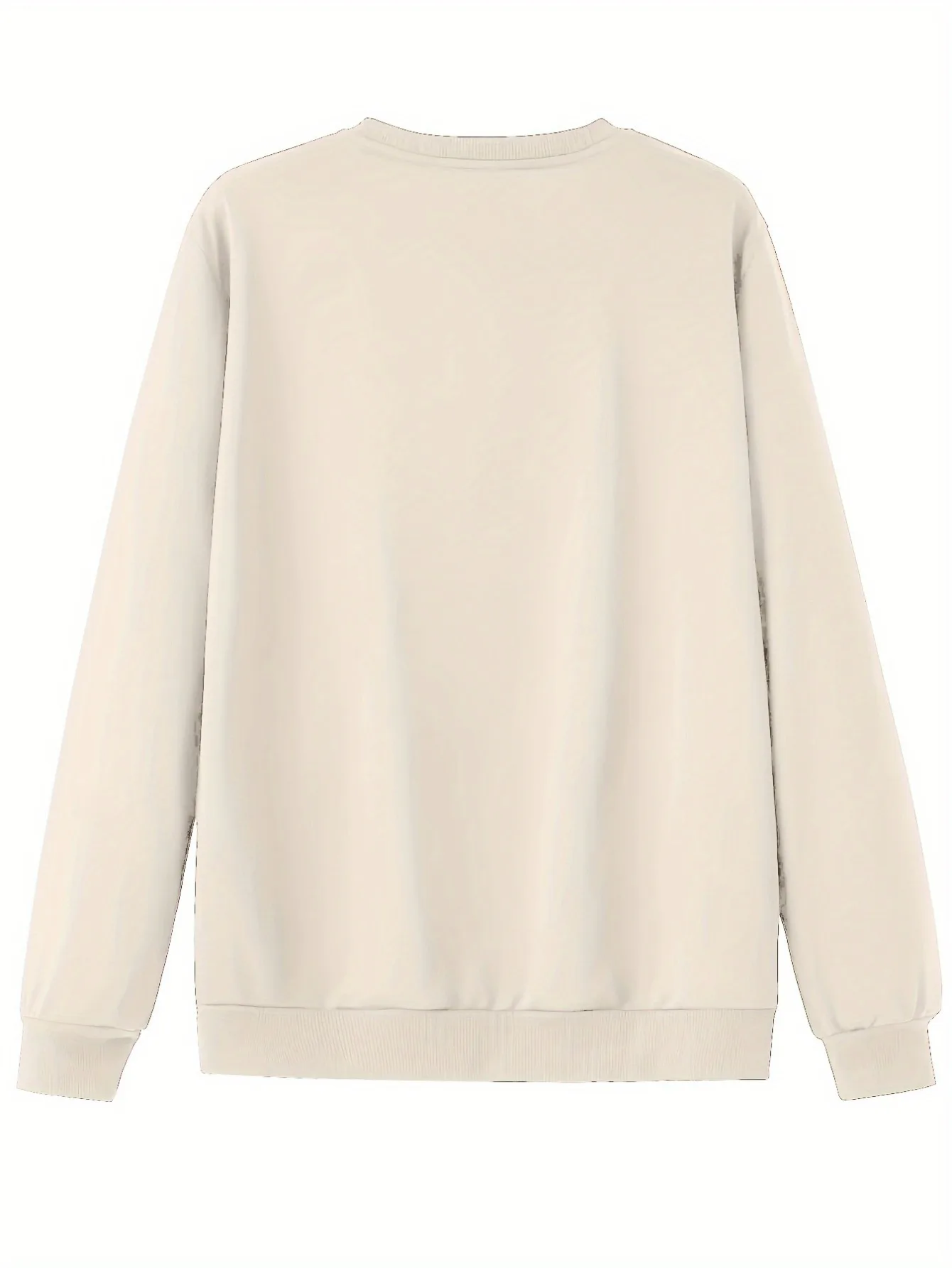 سويت شيرت رجالي برقبة دائرية، طباعة جرافيك مضحكة، هوديي برقبة دائرية للشارع الأسود للارتداء اليومي الكاجوال، أكمام طويلة لعيد الميلاد #2