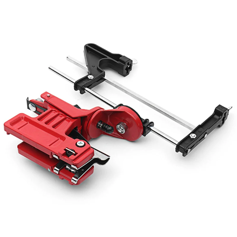 PORK-Universal Pro Lawn Mower Chainsaw Chain File & Guide Sharpener Grinding Guide For Garden Chain Saw Sharpener Garden Tools