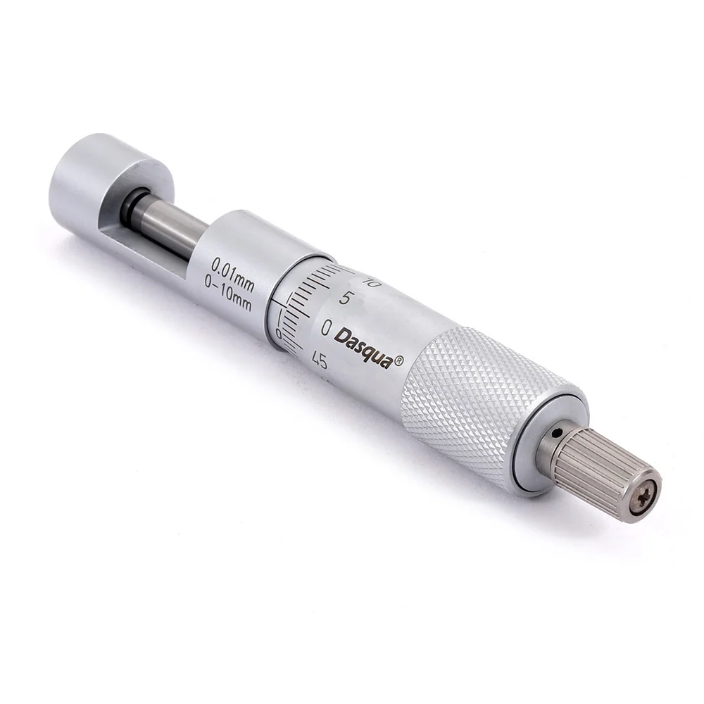 Dasqua Constant Measuring Force 0-10mm Outside Wire Micrometer for Wire and Ball Measurement