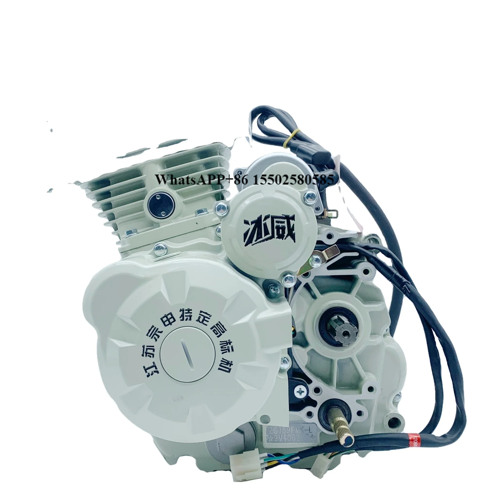

4-stroke Single Cylinder Complete Motorcycle Engine Assembly for Chinese Zongshen Air Cooled Motorcycle