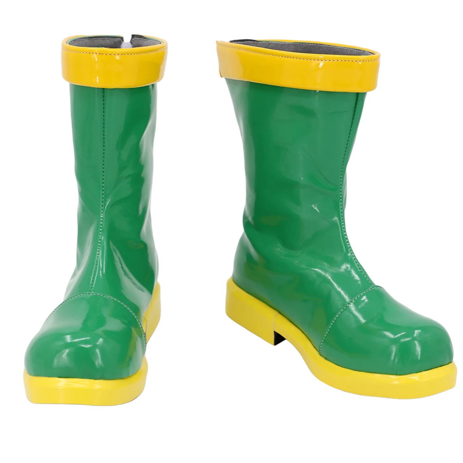 

Rain Shepherd Gwen Cosplay Shoes Green Boots Custom Made Any Size