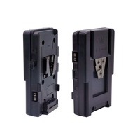 V-Mount Battery  to V-Mount Battery Plate Camera Steadicam Microwave Image Transfer Plate Two Way D-Tap