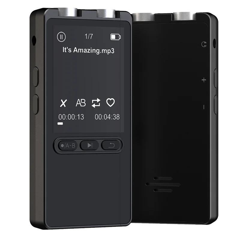 

ABVO-профессиональный диктофон с голосовой активацией, мини-цифровой звуковой рекордер, ручка, 64 ГБ, микрофон для записи PCM, шумоподавление, MP3-плеер