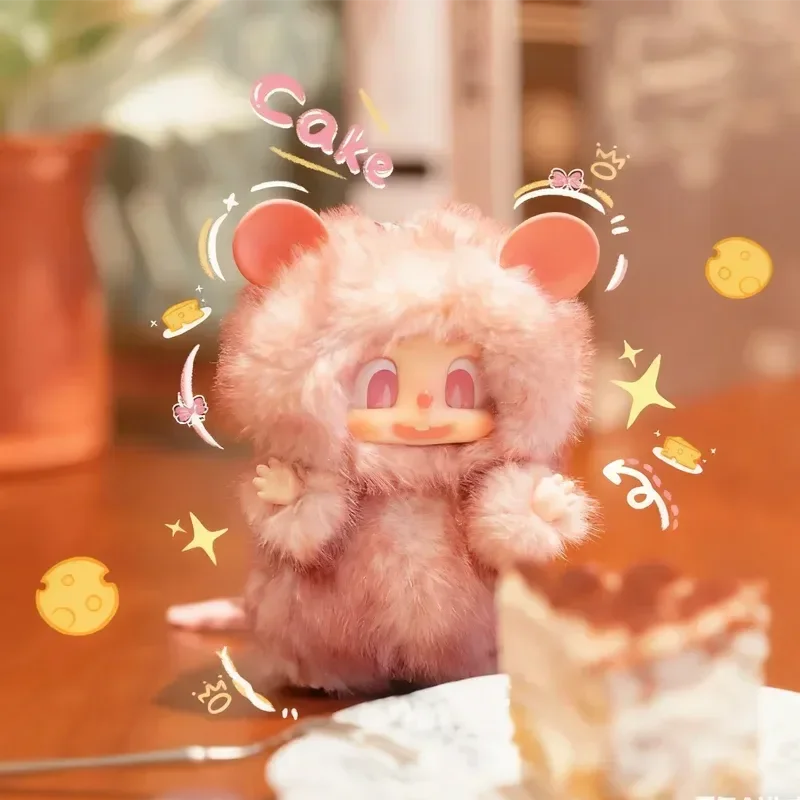 Simpatica scatola cieca in vinile serie Pippa V1 Macaron, decorazione da scrivania comoda e emotiva, bambola da collezione, scatola misteriosa, regali a sorpresa