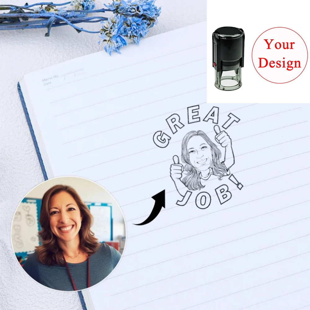

Custom Press-type Inking Stamp Personalized Logo Name Self-Inking Stamp for DIY Wedding Invitation Envelope Decor Gift Cards