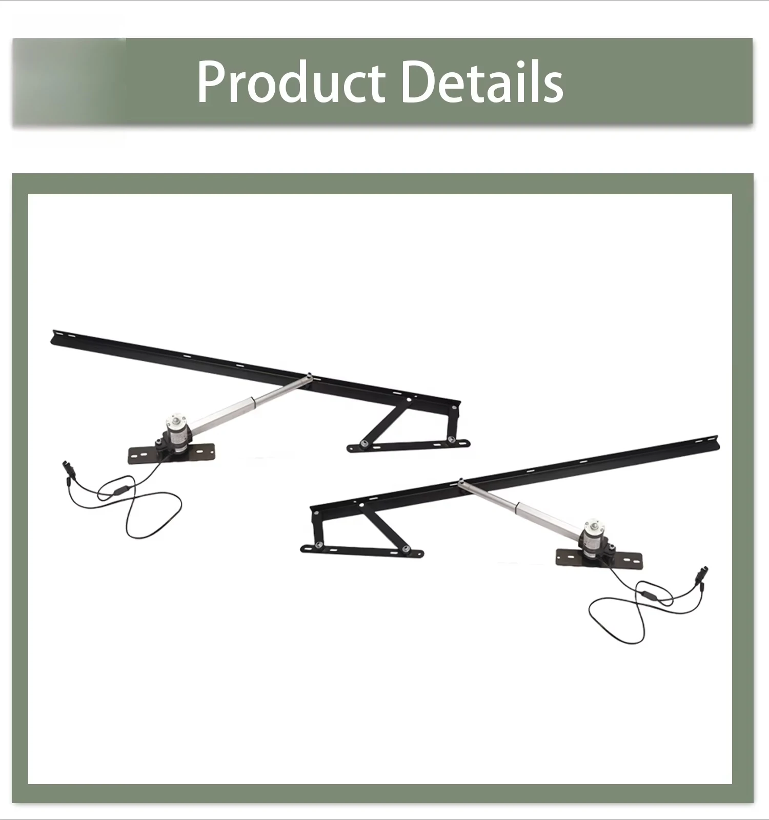 Maßgefertigter Hydraulischer H – Gas Lift Storage Bed Hydraulic Bewertung und Preis