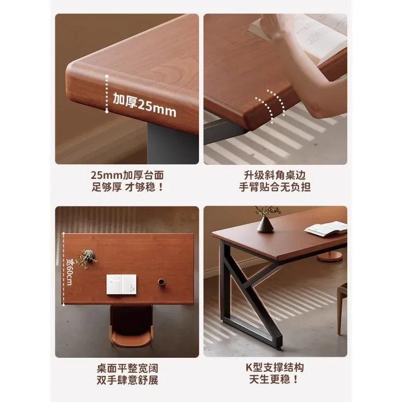 Computer desk Home desk Workbench Study desk Adult study table Writing table Simple e-sports table and chairs