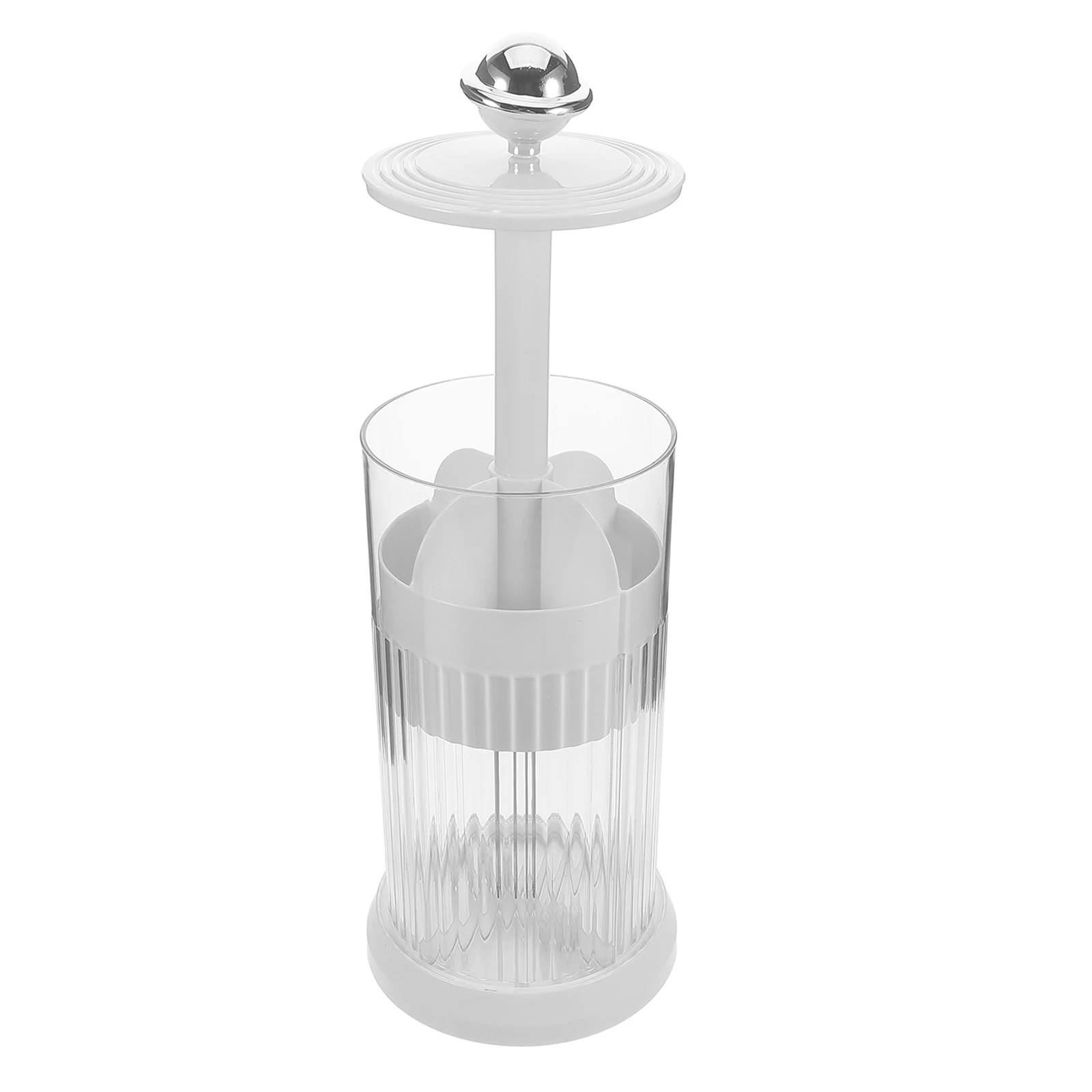 

Makeup Brush Storage Container Holder ganizer Rotating Desk Top Adjustable Height Spinning Box Plastic Longlasting