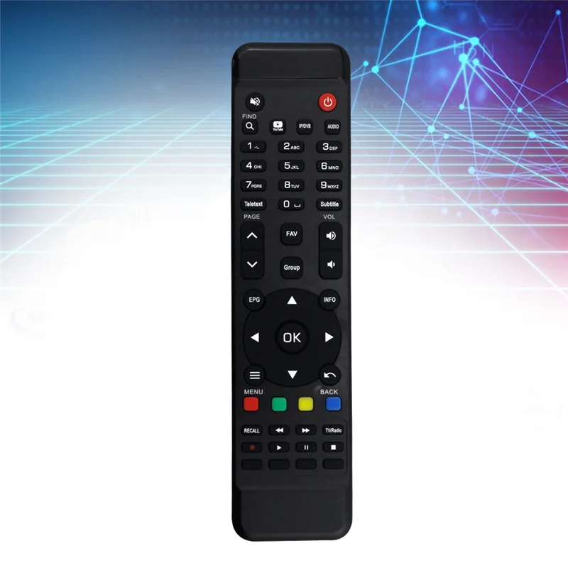 

GO-Replace TV Box Пульт дистанционного управления для AMIKO HIS, Mira X, His-4300, His-4200, His-1000, His-2000, His-3000 Set Top Box