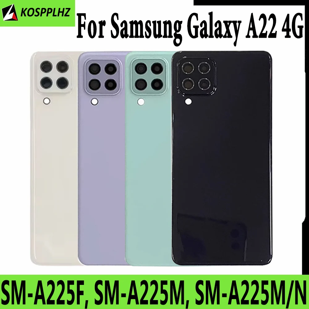 Для Samsung Galaxy A22 4G задняя крышка батарейного отсека ремонт замена для Samsung SM-A225F SM-A225M задняя крышка корпуса