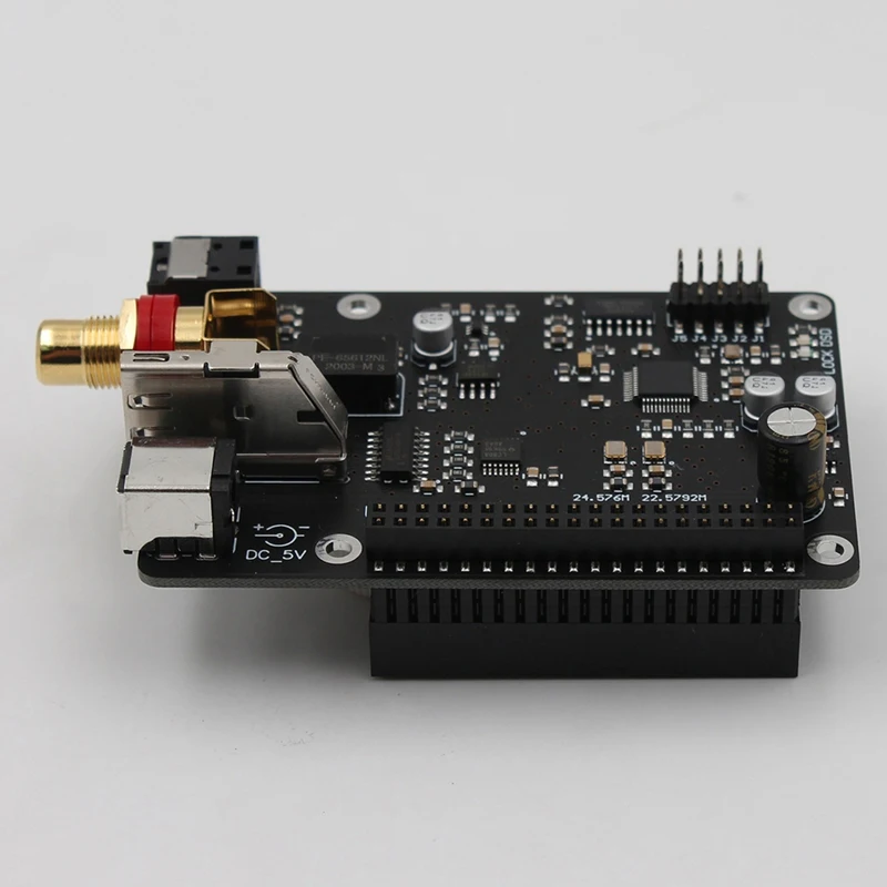 Papan Siaran Digital untuk Raspberry Pi4 3B 4B Decoding Ke Serat Koaksial I2S 384K DSD512-AU32